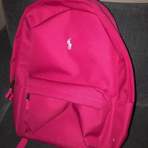 Polo by Ralph Lauren Fuchsia Backpack - Picture 1 of 3